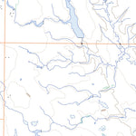 Natural Resources Canada Bloor Lake, AB (072M13 Toporama) digital map