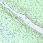 Natural Resources Canada Blueberry Lake Stream, NL (013E05 CanMatrix) digital map