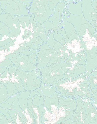 Natural Resources Canada Bluefish River, YT (116N02 Toporama) digital map