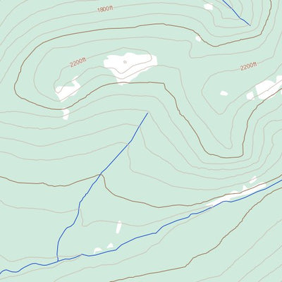 Natural Resources Canada Bluefish River, YT (116N02 Toporama) digital map