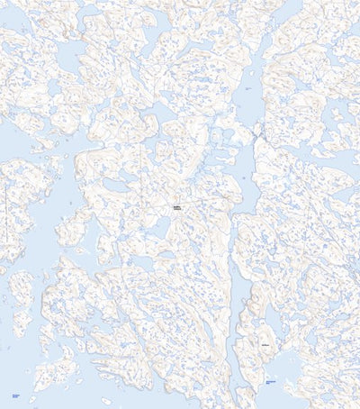 Natural Resources Canada Boas Lake (036A02 Toporama) digital map