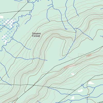 Natural Resources Canada Boat Creek, BC (094G16 Toporama) digital map