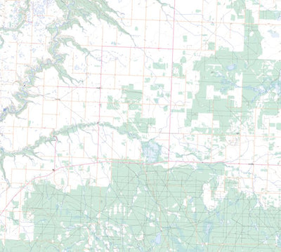 Natural Resources Canada Bonanza, AB (083M13 Toporama) digital map