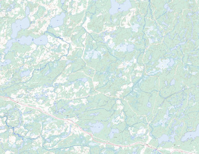 Natural Resources Canada Bonheur (052G06 Toporama) digital map