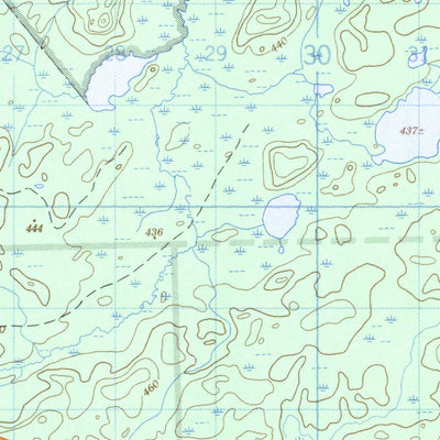 Natural Resources Canada Bonheur, ON (052G06 CanMatrix) digital map