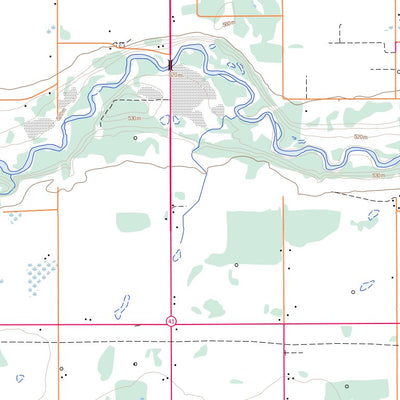 Natural Resources Canada Bonnyville, AB (073L07 Toporama) digital map