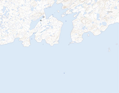 Natural Resources Canada Boot Inlet, NT (087G07 Toporama) digital map