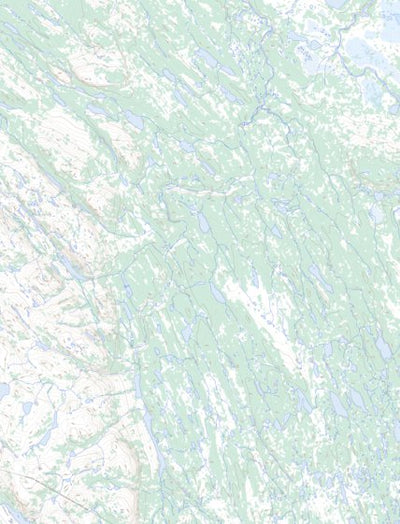 Natural Resources Canada Bornite Lake, NU (086N10 Toporama) digital map