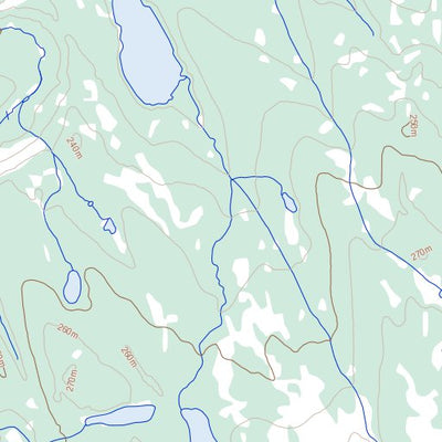 Natural Resources Canada Bornite Lake, NU (086N10 Toporama) digital map