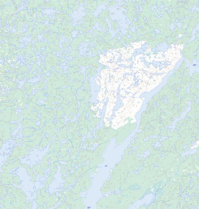 Natural Resources Canada Borrowes Lake, NT (075E09 Toporama) digital map