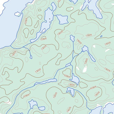 Natural Resources Canada Borrowes Lake, NT (075E09 Toporama) digital map