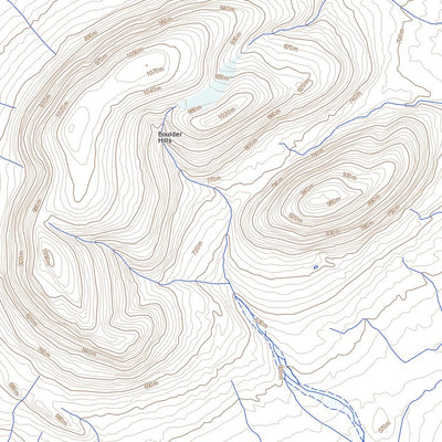 Natural Resources Canada Boulder Hills (120F02 Toporama) digital map
