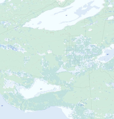 Natural Resources Canada Boulogne Lake, NT (085F08 Toporama) digital map