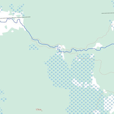 Natural Resources Canada Boulogne Lake, NT (085F08 Toporama) digital map