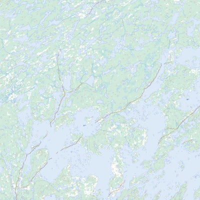 Natural Resources Canada Bouvier Bay, NT (075B01 Toporama) digital map