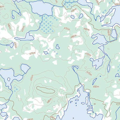 Natural Resources Canada Bouvier Bay, NT (075B01 Toporama) digital map