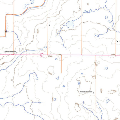 Natural Resources Canada Bow Island, AB (072E14 Toporama) digital map