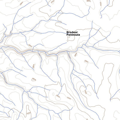 Natural Resources Canada Bowen River (058D01 Toporama) digital map