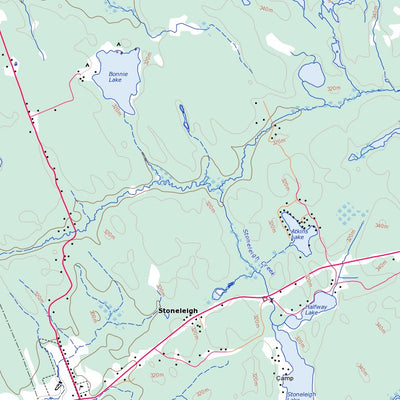 Natural Resources Canada Bracebridge (031E03 Toporama) digital map
