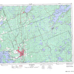Natural Resources Canada Bracebridge, ON (031E03 CanMatrix) digital map