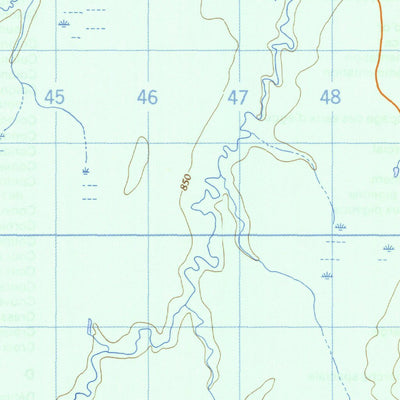 Natural Resources Canada Bradburn Lake, ON (042H04 CanMatrix) digital map