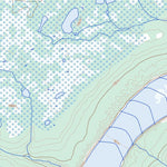 Natural Resources Canada Braden Lake, MB (054E14 Toporama) digital map