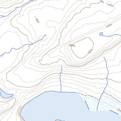 Natural Resources Canada Bradford Island, NU (068G10 Toporama) digital map