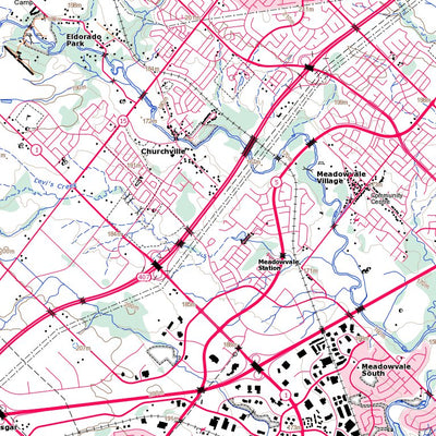 Natural Resources Canada Brampton, ON (030M12 Toporama) digital map