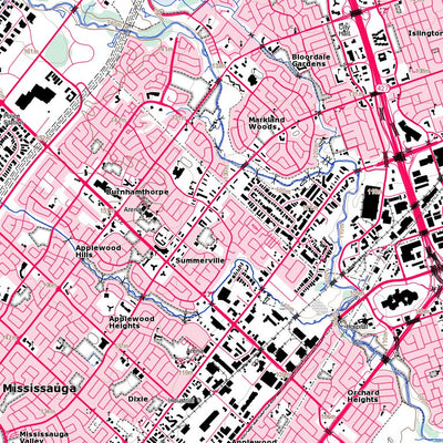 Natural Resources Canada Brampton, ON (030M12 Toporama) digital map