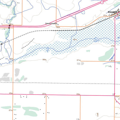 Natural Resources Canada Brandon, MB (062G13 Toporama) digital map