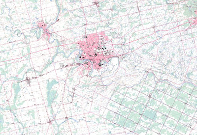 Natural Resources Canada Brantford (040P01 Toporama) digital map