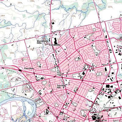 Natural Resources Canada Brantford (040P01 Toporama) digital map