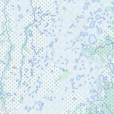 Natural Resources Canada Brezino Creek, MB (054F05 Toporama) digital map