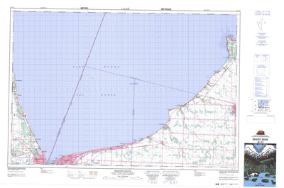 Natural Resources Canada Brights Grove, ON (040O01 CanMatrix) digital map