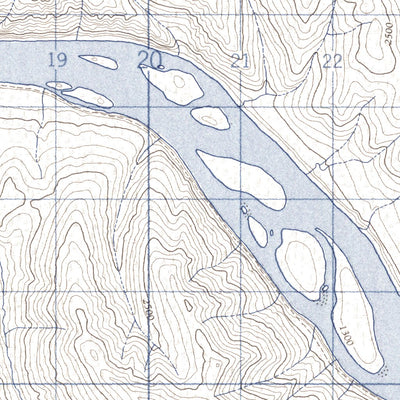 Natural Resources Canada Britannia Creek, YT (115J15 CanMatrix) digital map