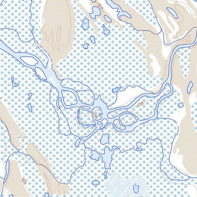 Natural Resources Canada Broad River, MB (054K02 Toporama) digital map