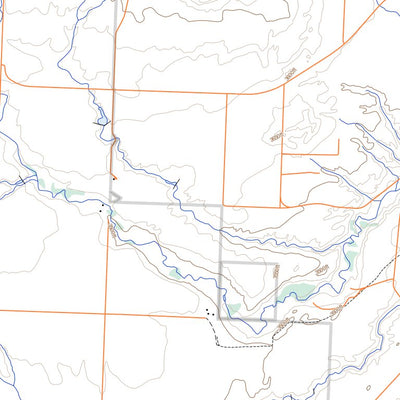 Natural Resources Canada Brocket, AB (082H12 Toporama) digital map