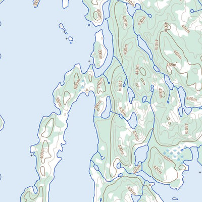 Natural Resources Canada Broken Dish Lake, NT (086F16 Toporama) digital map
