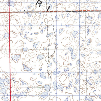 Natural Resources Canada Bromhead, SK (062E04 CanMatrix) digital map