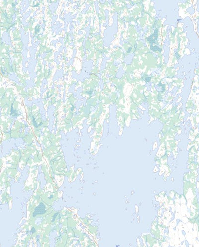 Natural Resources Canada Bromley Lake, NU (066I05 Toporama) digital map
