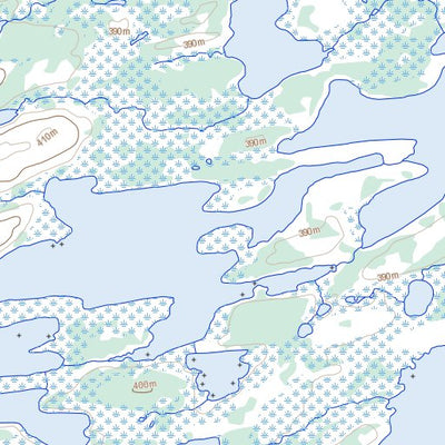 Natural Resources Canada Brooks Lake, NT (075G15 Toporama) digital map