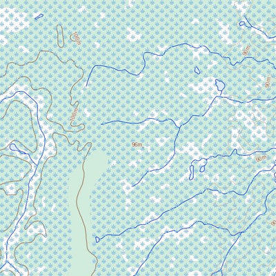 Natural Resources Canada Broten Lake, MB (054C13 Toporama) digital map