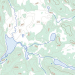 Natural Resources Canada Broughton Lake, MB (064B09 Toporama) digital map