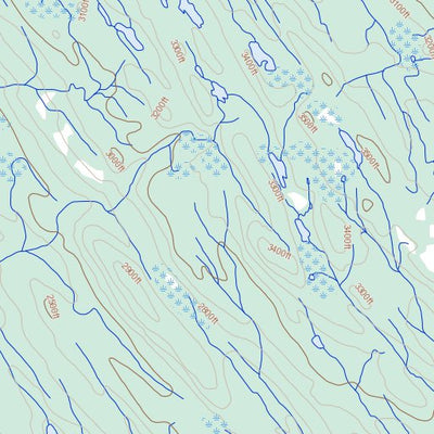 Natural Resources Canada Brown Bear Lake, BC (103P15 Toporama) digital map