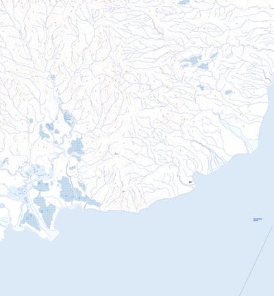 Natural Resources Canada Brown Bluff (089B09 Toporama) digital map