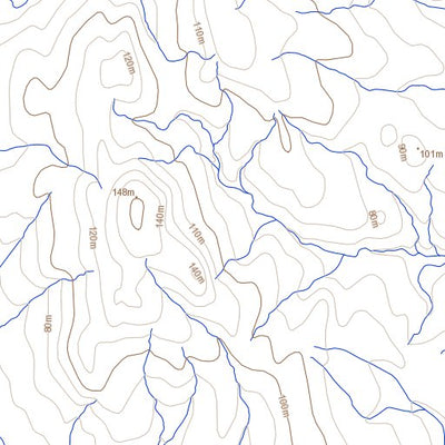 Natural Resources Canada Brown Bluff (089B09 Toporama) digital map