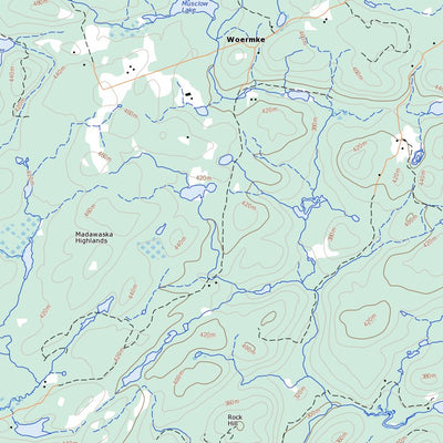 Natural Resources Canada Brudenell, ON (031F06 Toporama) digital map