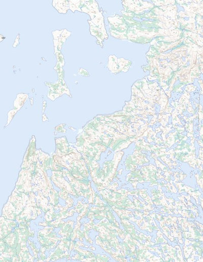 Natural Resources Canada Buchan Bay (076O13 Toporama) digital map