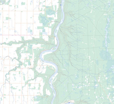 Natural Resources Canada Buchanan Creek, AB (084C14 Toporama) digital map