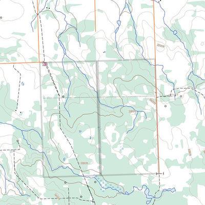 Natural Resources Canada Buck Lake, AB (083B15 Toporama) digital map
